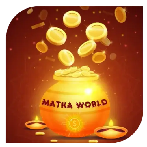 Logo of Matka World – featuring a stylized matka (traditional clay pot) symbol integrated with modern typography.